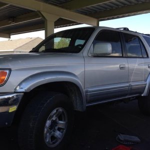 the more abused-looking side