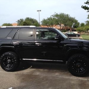After...

2.5" Daystar lift & leveling kit, xd series monster wheels, tires Nitto Trail Grappler 285/65/18