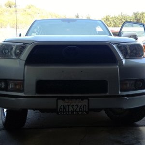BFG's on Front view