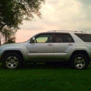 Took off my running boards.