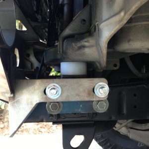 1" spacer for stock bumper