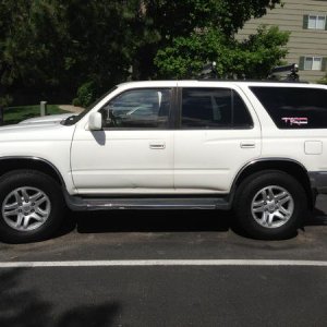 New rims in preparation for the 13WL brake upgrade.