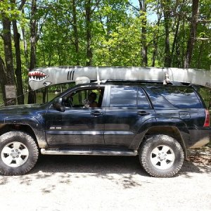 camping with the all famous "interceptor"