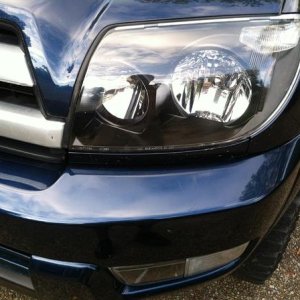 Black head light mod