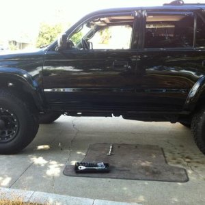Off with the running boards