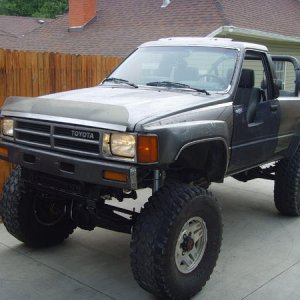 First picture after the solid axle swap!