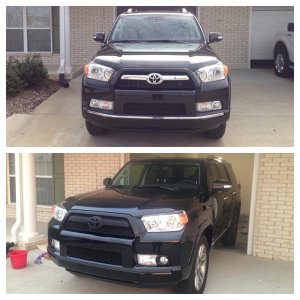 Before & After front blackout