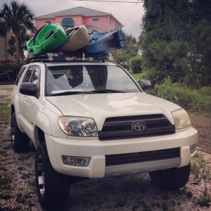 3 yaks on the WMW rack!! A 14' and two 10 footers!