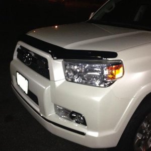 Hopefully less bugs on windsheild and less hood damage from rocks