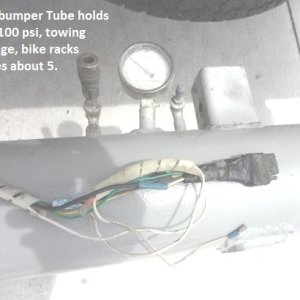 Back Bumper AIR Tank Tow Package Bicycle Rack (8)