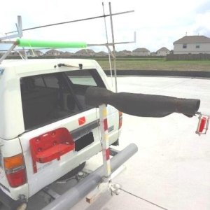 Back Bumper AIR Tank Tow Package Bicycle Rack (15)