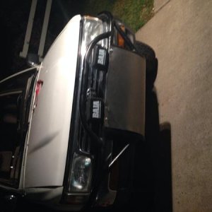 Got a skid plate on