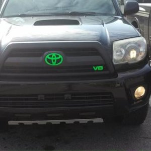 Plasti-dipped grill