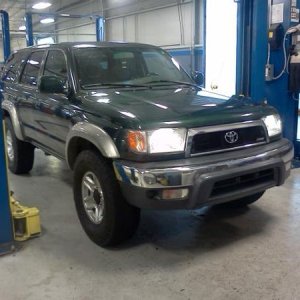 grille mod and new headlight bulbs