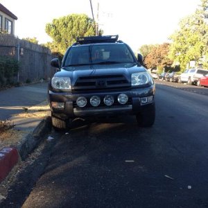 Threw on some Hella Lights