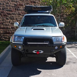 front view with floods, turn signals and prolink