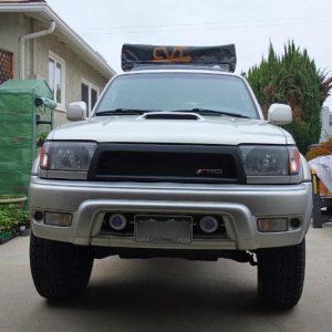 Front view before