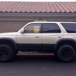 Old Man Emu 3" Lift Kit installed (883 and 891 coils).