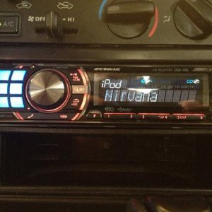 Alpine Head Unit.  Alpine amp and door speakers, Sony 800w amp and Sub Woofer (10")