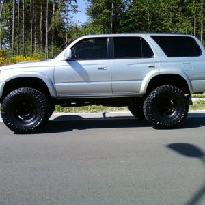 35s w/3in suspension w/2in body