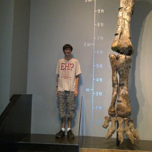 Drumheller Royal Tyrol Museum... my middle boy!