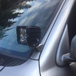 Home made light mounts