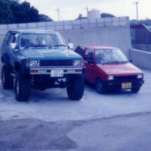 Sorry for the bad quality, pics are scanned from prints that I had.