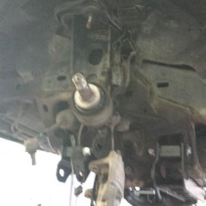front drop brackets installed