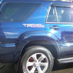 TRD Off Road decal