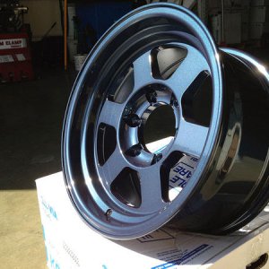 16x8" Konig Countersteer Type X Dark Metallic Blue (Magnesium Blue).