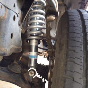 5100's and eibach springs