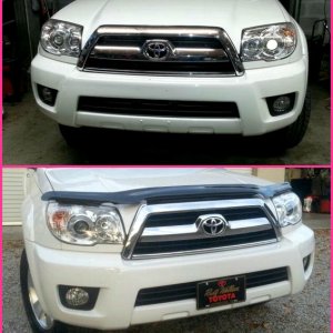 First Mod
Remove dealership advertisement!
Remove ugly bug deflector!
