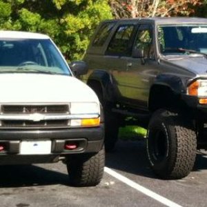 My two trucks