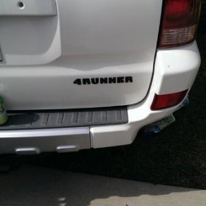 Plasti-dipped emblems