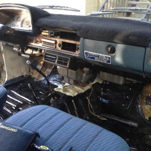 All original interior except radio, carpet steering wheel