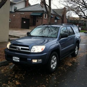 First day I got the 4Runner, Nov. of 2012