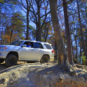 Top of Dickey Bell, Uwharrie, NC.