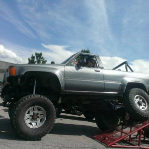 Low Range Show & Shine. She flexes!