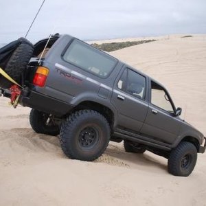 im looking for a cool rear bumper with a tire/gas can and high lift jack holder.