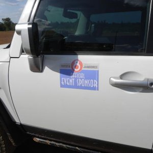 Sponsor at the 2013 Lone Star Toyota Jamboree.