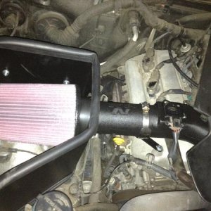 K&N Intake installed