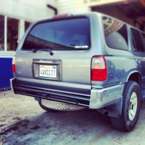 Dirty deeds custom rear tube bumper