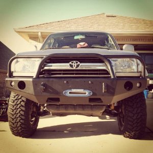 Shrockworks bumper w/ Superwinch Talon