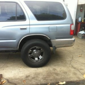 New wheel color