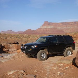 Playing in Moab