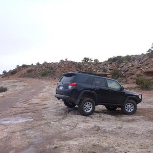 Playing in Moab