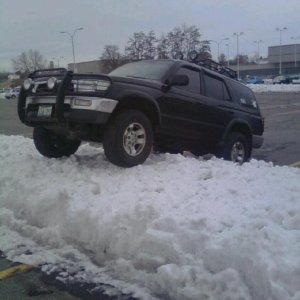 Didint plow my parking spot oh well