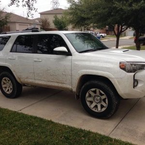 1st off road test before any upgrades couldn't wait!!