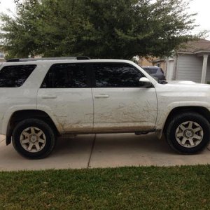 1st off road test before any upgrades couldn't wait!!