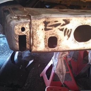 Frame rail access